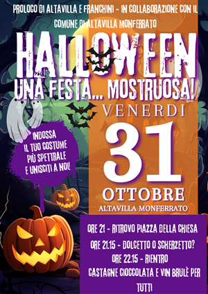 Halloween una festa... mostruosa!