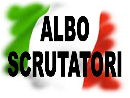 Aggiornamento dell'albo unico comunale degli scrutatori dei seggi elettorali.